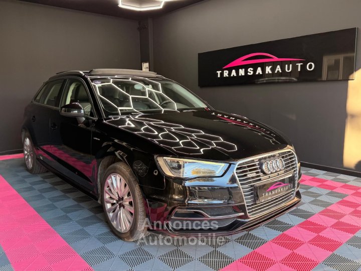 Audi A3 Sportback 14 TFSI e-tron 204 Ambition Luxe S tronic 6 / SUIVIE COMPLET / TOIT OUVRANT / LED / SIEGES ELEC / PACK HIVER - 1