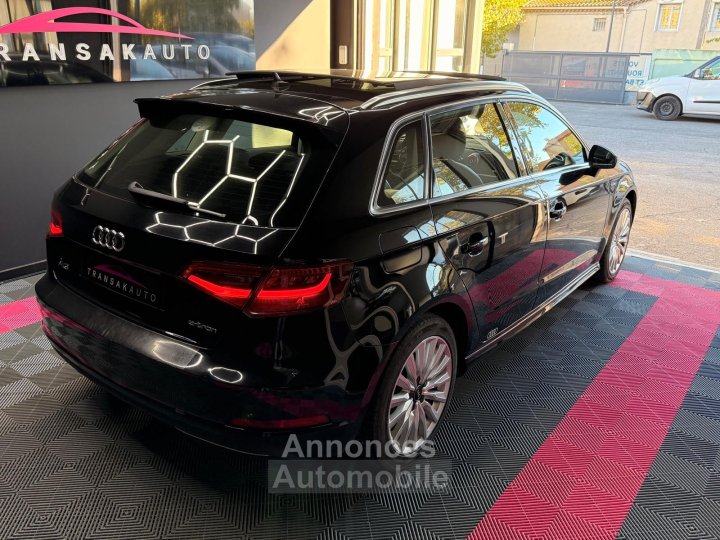 Audi A3 Sportback 14 TFSI e-tron 204 Ambition Luxe S tronic 6 / SUIVIE COMPLET / TOIT OUVRANT / LED / SIEGES ELEC / PACK HIVER - 6