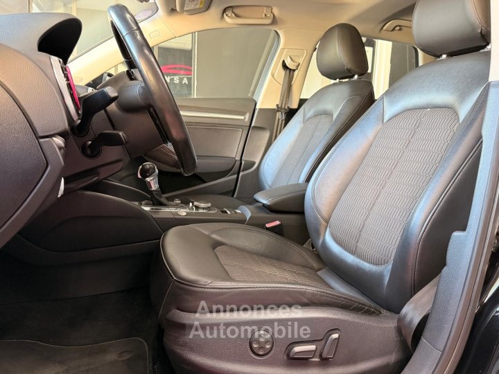Audi A3 Sportback 14 TFSI e-tron 204 Ambition Luxe S tronic 6 / SUIVIE COMPLET / TOIT OUVRANT / LED / SIEGES ELEC / PACK HIVER - 8