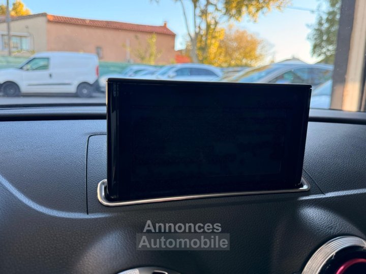 Audi A3 Sportback 14 TFSI e-tron 204 Ambition Luxe S tronic 6 / SUIVIE COMPLET / TOIT OUVRANT / LED / SIEGES ELEC / PACK HIVER - 18
