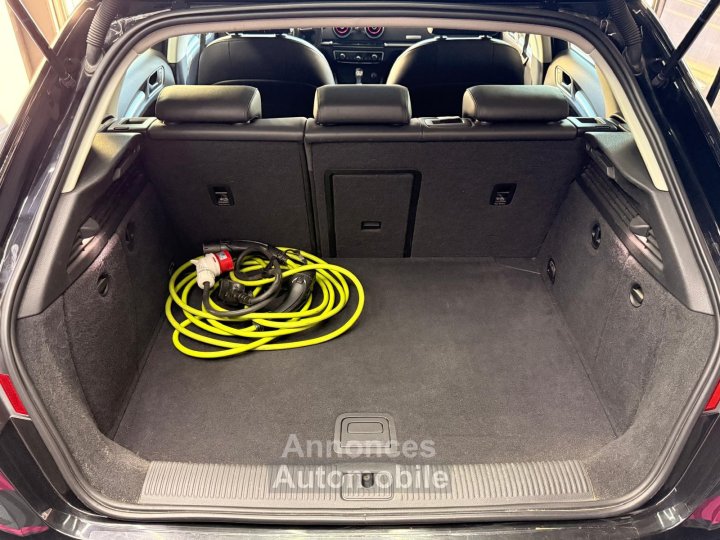 Audi A3 Sportback 14 TFSI e-tron 204 Ambition Luxe S tronic 6 / SUIVIE COMPLET / TOIT OUVRANT / LED / SIEGES ELEC / PACK HIVER - 23