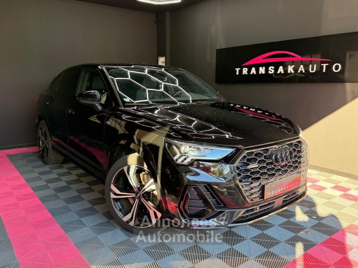 Audi Q3 Sportback 40 TFSI 190 ch S tronic 7 Quattro S line / SUIVIE / CAMERA 360 / HAYON ELEC / PACK HIVER - 1