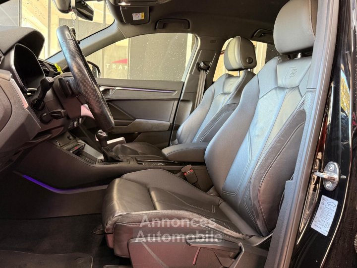 Audi Q3 Sportback 40 TFSI 190 ch S tronic 7 Quattro S line / SUIVIE / CAMERA 360 / HAYON ELEC / PACK HIVER - 7