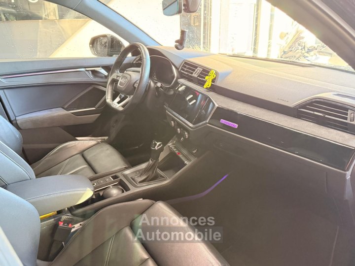 Audi Q3 Sportback 40 TFSI 190 ch S tronic 7 Quattro S line / SUIVIE / CAMERA 360 / HAYON ELEC / PACK HIVER - 12