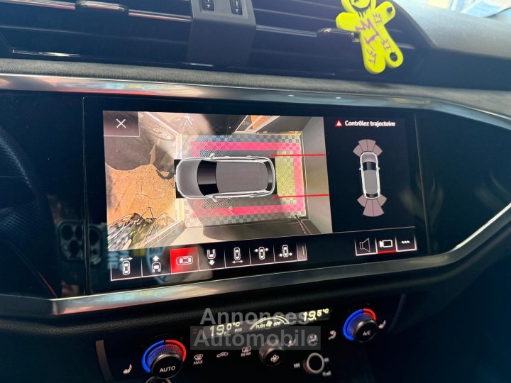Audi Q3 Sportback 40 TFSI 190 ch S tronic 7 Quattro S line / SUIVIE / CAMERA 360 / HAYON ELEC / PACK HIVER - 17