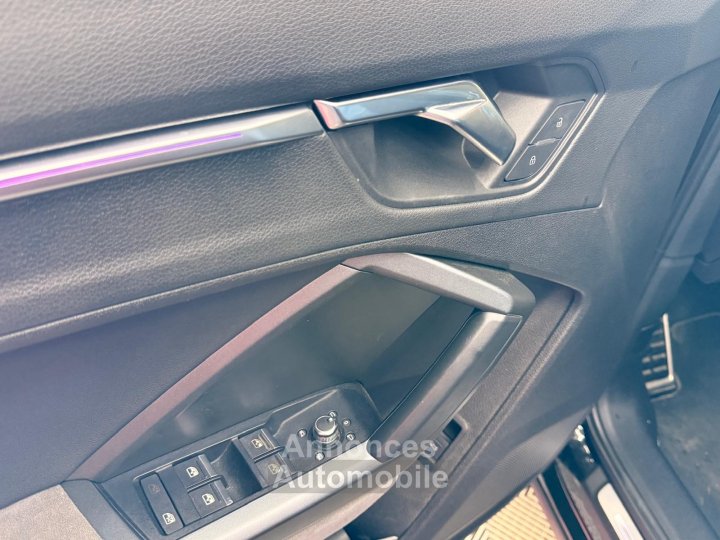 Audi Q3 Sportback 40 TFSI 190 ch S tronic 7 Quattro S line / SUIVIE / CAMERA 360 / HAYON ELEC / PACK HIVER - 19