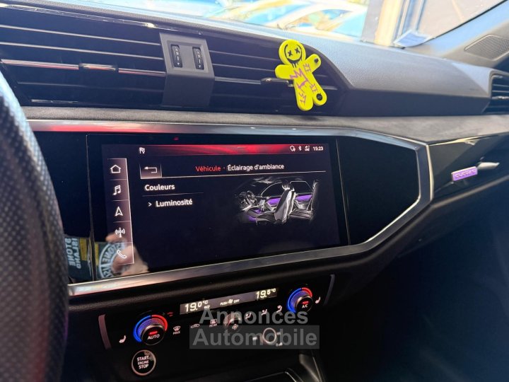 Audi Q3 Sportback 40 TFSI 190 ch S tronic 7 Quattro S line / SUIVIE / CAMERA 360 / HAYON ELEC / PACK HIVER - 21
