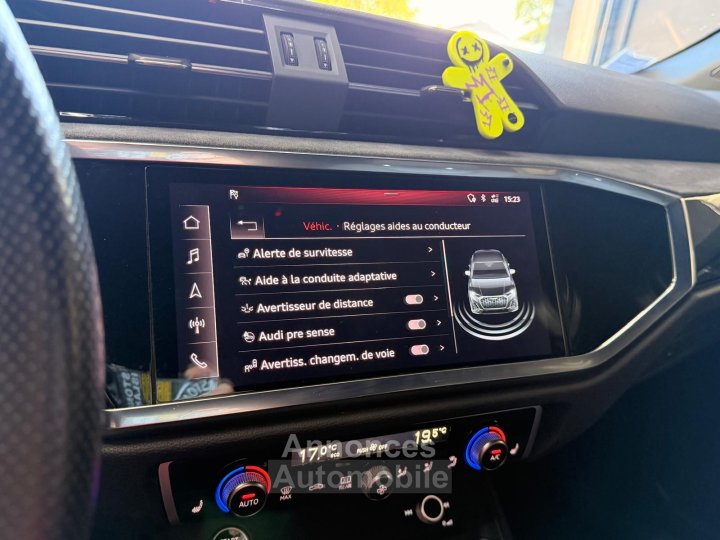Audi Q3 Sportback 40 TFSI 190 ch S tronic 7 Quattro S line / SUIVIE / CAMERA 360 / HAYON ELEC / PACK HIVER - 22