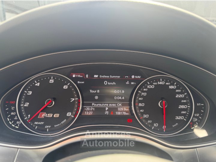 Audi RS6 Avant IV 40 V8 TFSI 605ch performance quattro Tiptronic - 11