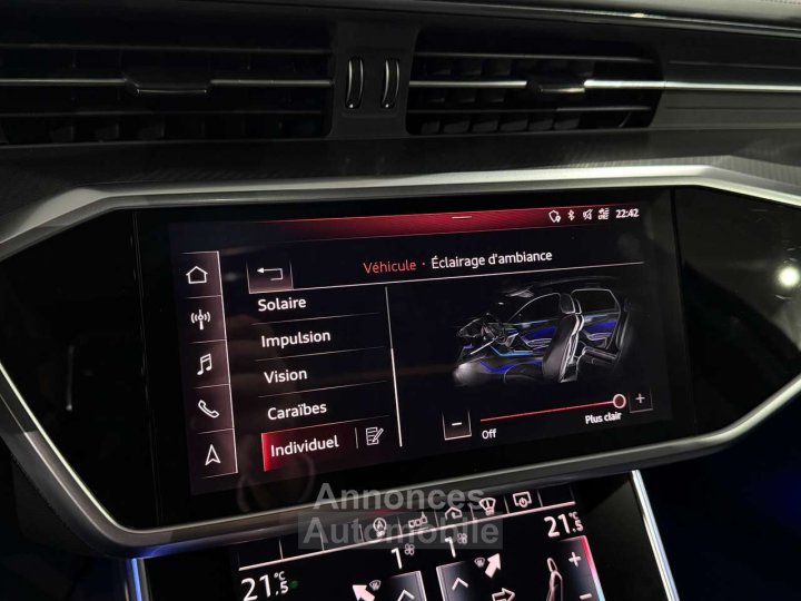 Audi RS6 Avant 40 V8 TFSI Quattro 1e Main Etat Neuf - 18