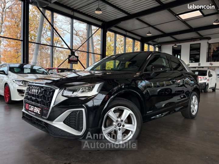 Audi Q2 S-Line 35 TFSI 150CH S-Tronic Garantie 6 ans Suivi feux Led GPS Virtual Sièges chauffants 385-mois - 1