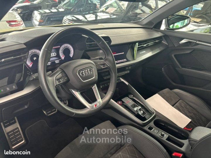 Audi S3 Sportback Garantie 6 Suivi full Malus payé TFSI 310CH S-Tronic 7 Quattro ans Toit ouvrant panoramique Sono Bang & Olufsen Black Pack 509-mois - 4