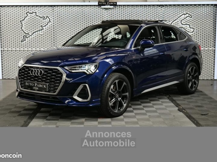 Audi Q3 Sportback 45 TFSIe 245CH BVA S line 590-MOIS 1°MAIN FRANCAIS TVA RECUPERABLE KEY LESS G - 1