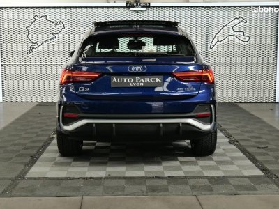 Audi Q3 Sportback 45 TFSIe 245CH BVA S line 590-MOIS 1°MAIN FRANCAIS TVA RECUPERABLE KEY LESS G   - 4