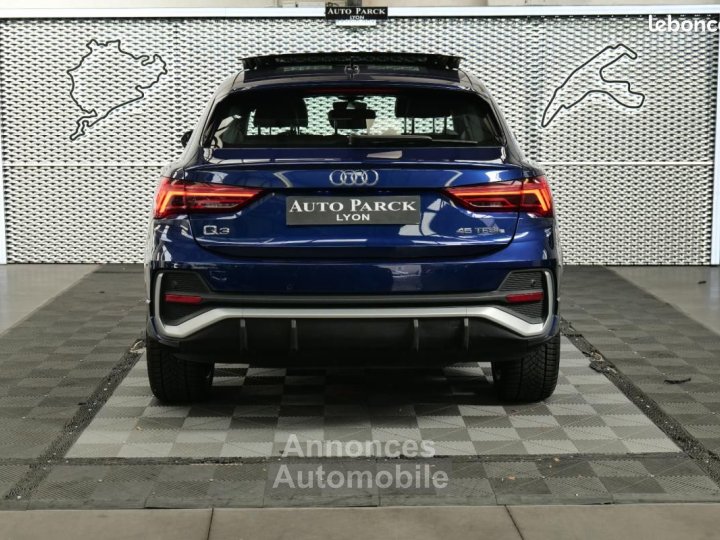 Audi Q3 Sportback 45 TFSIe 245CH BVA S line 590-MOIS 1°MAIN FRANCAIS TVA RECUPERABLE KEY LESS G - 4