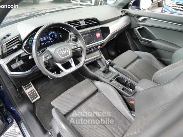 Audi Q3 Sportback 45 TFSIe 245CH BVA S line 590-MOIS 1°MAIN FRANCAIS TVA RECUPERABLE KEY LESS G - 17