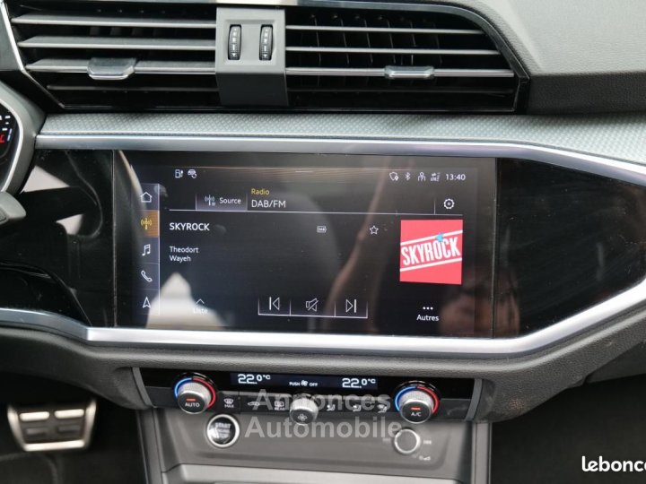 Audi Q3 Sportback 45 TFSIe 245CH BVA S line 590-MOIS 1°MAIN FRANCAIS TVA RECUPERABLE KEY LESS G - 27