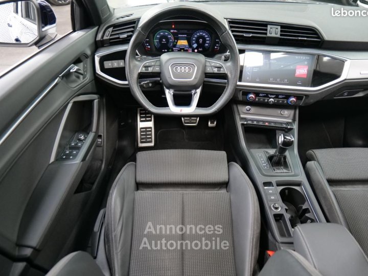 Audi Q3 Sportback 45 TFSIe 245CH BVA S line 590-MOIS 1°MAIN FRANCAIS TVA RECUPERABLE KEY LESS G - 28