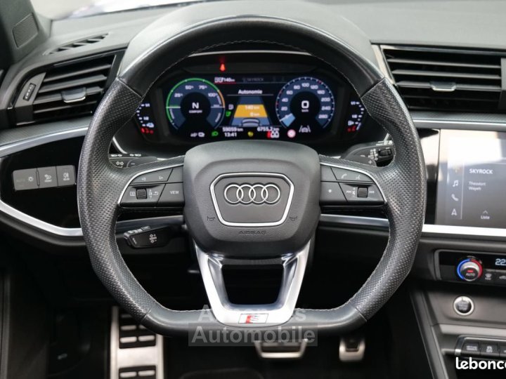 Audi Q3 Sportback 45 TFSIe 245CH BVA S line 590-MOIS 1°MAIN FRANCAIS TVA RECUPERABLE KEY LESS G - 29