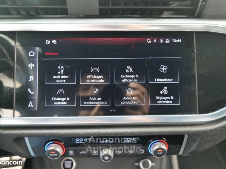Audi Q3 Sportback 45 TFSIe 245CH BVA S line 590-MOIS 1°MAIN FRANCAIS TVA RECUPERABLE KEY LESS G - 35