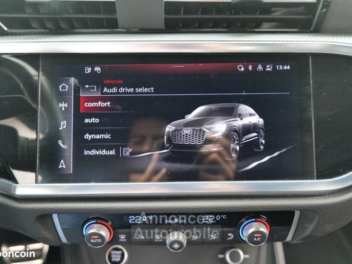 Audi Q3 Sportback 45 TFSIe 245CH BVA S line 590-MOIS 1°MAIN FRANCAIS TVA RECUPERABLE KEY LESS G - 36