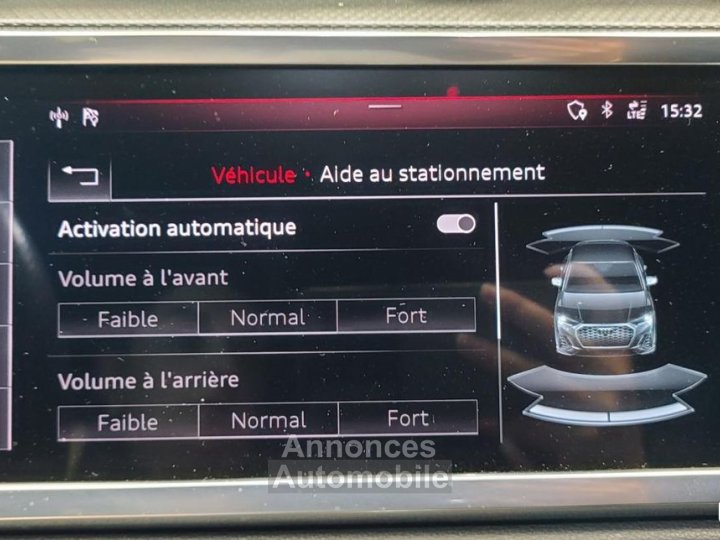 Audi Q3 Sportback 20 45 TFSI 230ch S-LINE QUATTRO S-TRONIC - 37