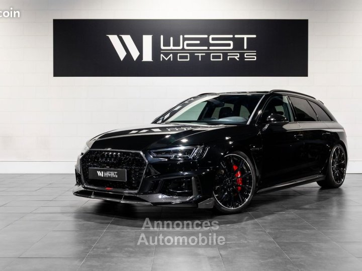 Audi RS4 + ABT V6 530 1 OF 50 Toit Pano Echapp Différentiel Sport B&O Carbone 949E-MOIS - 1