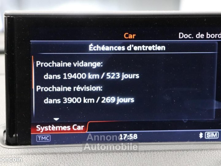Audi A3 Sportback 14 TFSI E-TRON 204CH BVA- CAMERA DE RECUL -TOIT OUVRANT PANORAMIQUE - 14