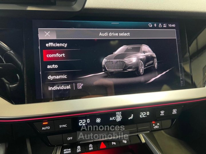 Audi A3 SPORTBACK IV 35 TDI 150 DESIGN LUXE S-TRONIC /TOIT PANO/CARPLAY/VIRTUAL/ - 17