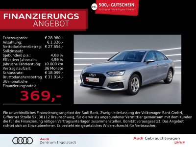 Audi A4 Limousine 35 TDI S tronic NAVI Kamera virtual - 1