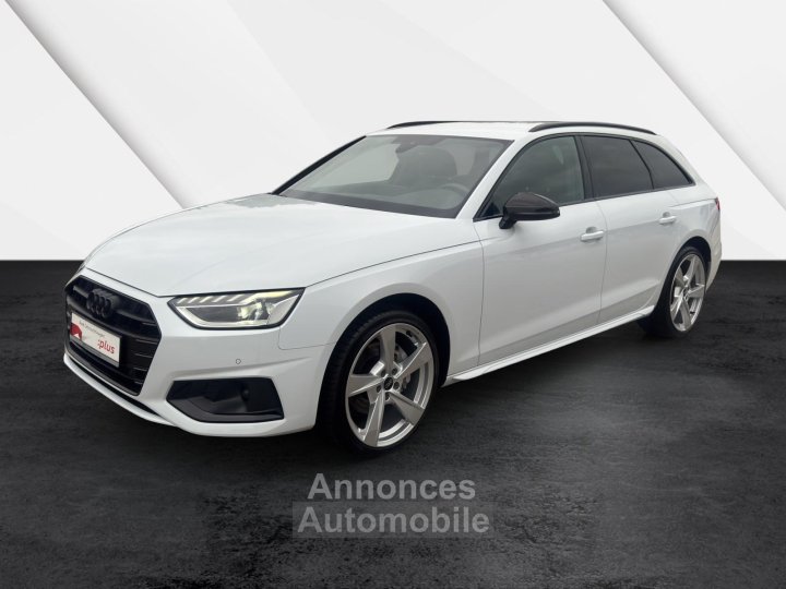 Audi A4 Avant 40 TFSI advanced S line black AHK Assis - 2