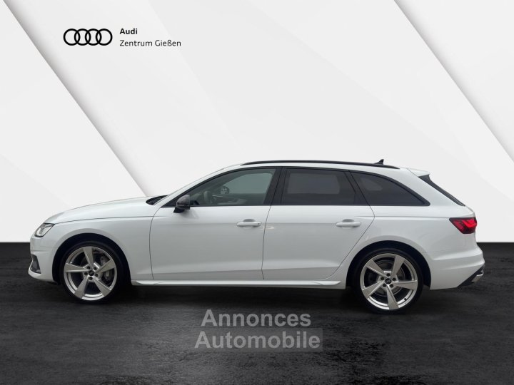 Audi A4 Avant 40 TFSI advanced S line black AHK Assis - 3