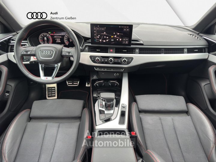 Audi A4 Avant 40 TFSI advanced S line black AHK Assis - 10