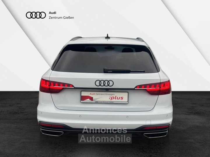 Audi A4 Avant 40 TFSI advanced S line black AHK Assis - 12