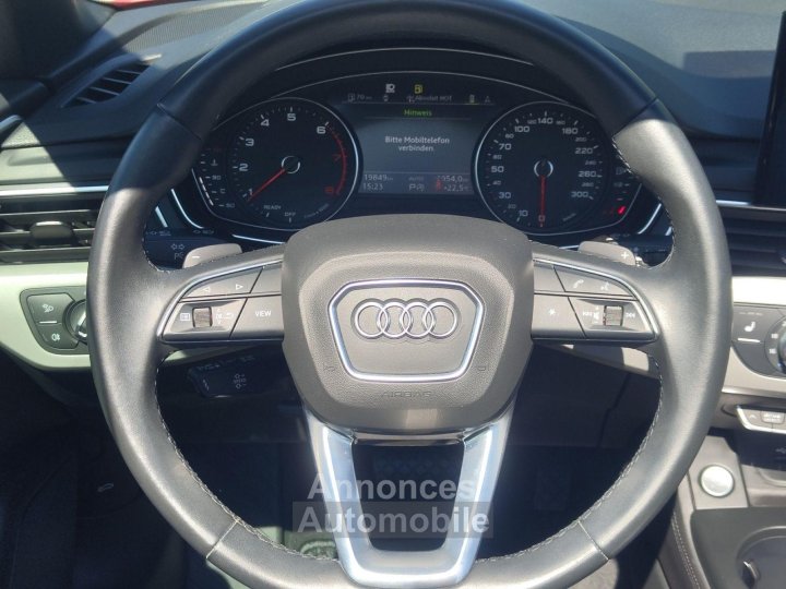 Audi A5 Cabriolet 40 TFSI qu S-tronic*RFK*HuD*Navi - 9