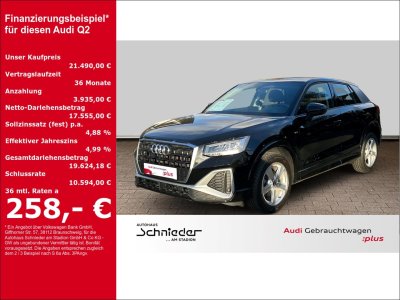 Audi Q2 35 TFSI S line LED+PDC+KAMERA+KLIMA   - 1