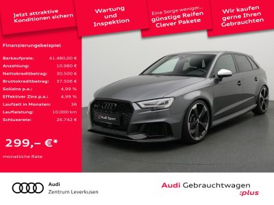 Audi RS3 Sportback MATRIX B&O LEDER RAUTE NAVI VIRT   - 1