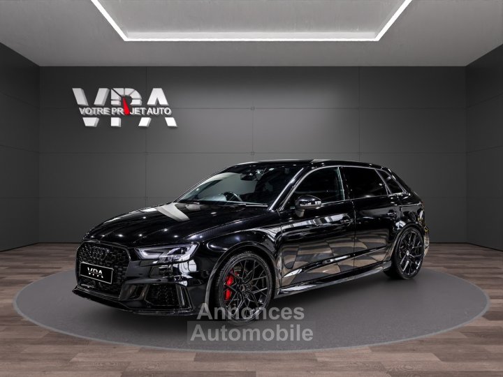 Audi RS3 Sportback 25 TFSI Quattro · 400 ch · S tronic | Virtual Cockpit | Sièges Sport | Échappement Sport - 1
