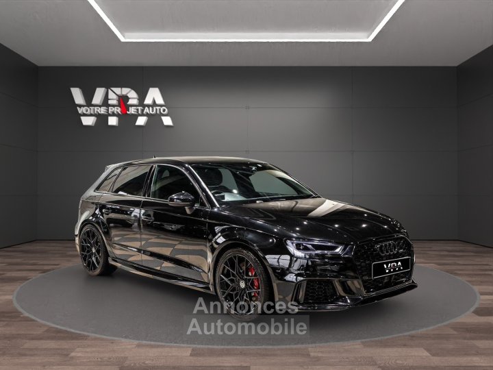 Audi RS3 Sportback 25 TFSI Quattro · 400 ch · S tronic | Virtual Cockpit | Sièges Sport | Échappement Sport - 3