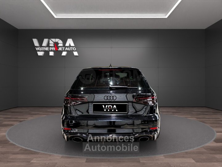 Audi RS3 Sportback 25 TFSI Quattro · 400 ch · S tronic | Virtual Cockpit | Sièges Sport | Échappement Sport - 5