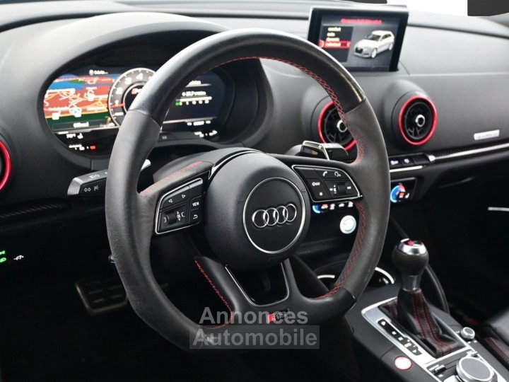 Audi RS3 Sportback 25 TFSI Quattro · 400 ch · S tronic | Virtual Cockpit | Sièges Sport | Échappement Sport - 11