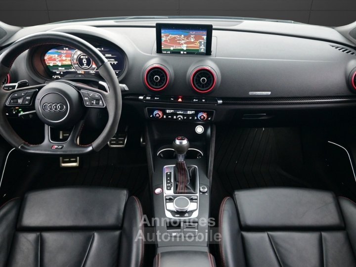 Audi RS3 Sportback 25 TFSI Quattro · 400 ch · S tronic | Virtual Cockpit | Sièges Sport | Échappement Sport - 12