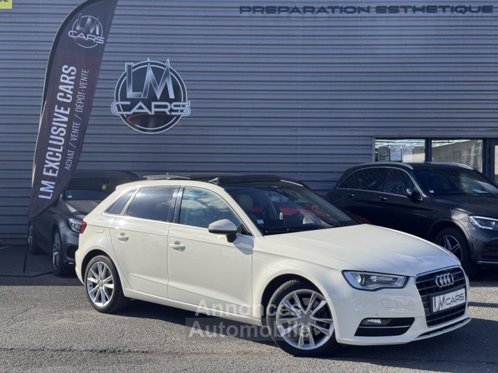 Audi A3 Sportback 18 TFSI - 180 - BV S-Tronic 7 8V Ambition Luxe - 1