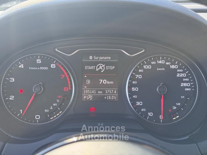 Audi A3 Sportback 18 TFSI - 180 - BV S-Tronic 7 8V Ambition Luxe - 12