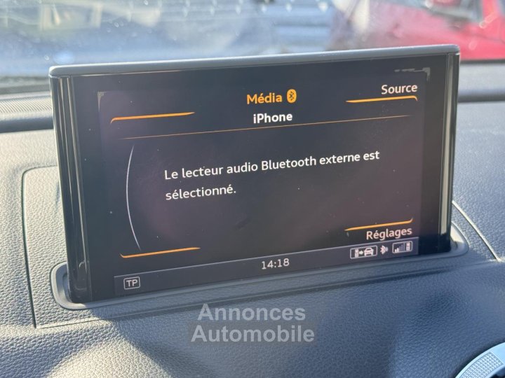 Audi A3 Sportback 18 TFSI - 180 - BV S-Tronic 7 8V Ambition Luxe - 22