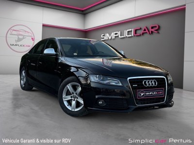 Audi A4 V6 30 TDI 240 DPF Quattro S line bang olufsen radar de stationnement entretien limpide ciel de toit noir garantie 12 mois   - 1
