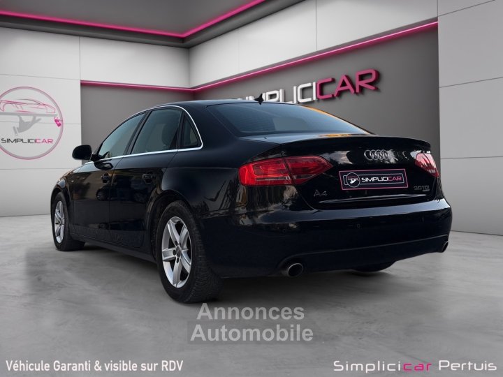 Audi A4 V6 30 TDI 240 DPF Quattro S line bang olufsen radar de stationnement entretien limpide ciel de toit noir garantie 12 mois - 3