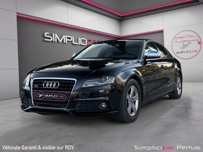 Audi A4 V6 30 TDI 240 DPF Quattro S line bang olufsen radar de stationnement entretien limpide ciel de toit noir garantie 12 mois   - 4
