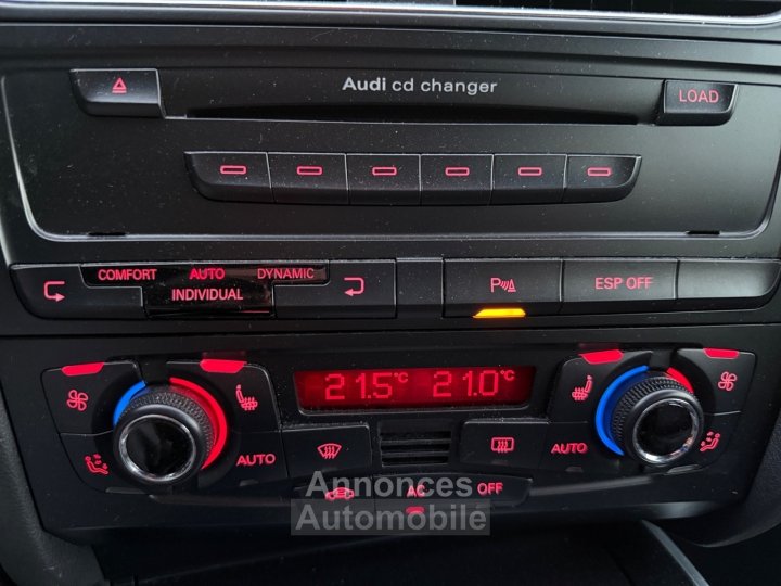 Audi A4 V6 30 TDI 240 DPF Quattro S line bang olufsen radar de stationnement entretien limpide ciel de toit noir garantie 12 mois - 17