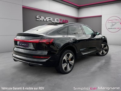 Audi e-tron SPORTBACK 55 quattro 408 ch S line TOIT OUVRANT SIEGES ELEC CHAUFFANTS ALCANTARA GARANTIE   - 2